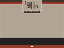 Tablet Screenshot of ceramicsupplyinc.com